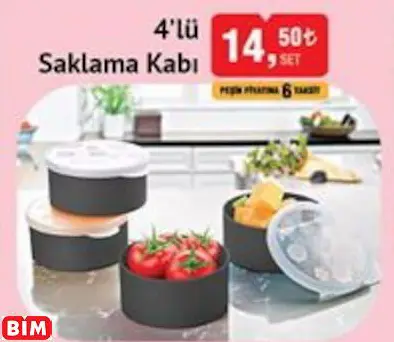 4’LÜ SAKLAMA KABI